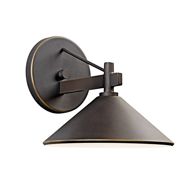 Kichler Ripley  Outdoor Wall Outdoor Wall Lights Kichler Olde Bronze 8x7.5 