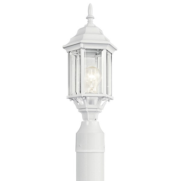 Kichler Chesapeake  Outdoor Post Lantern Pier & Post Mount Lights Kichler White 6.5x18 