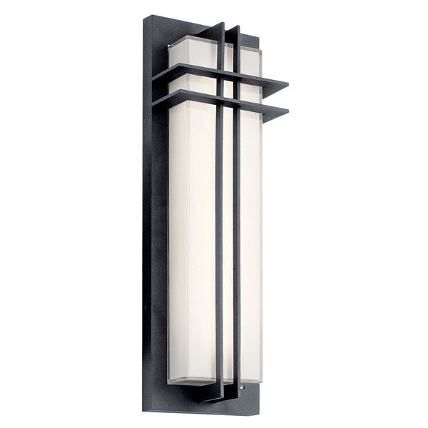 Kichler Manhattan  Outdoor Wall Outdoor Wall Lights Kichler Textured Black 7x22 