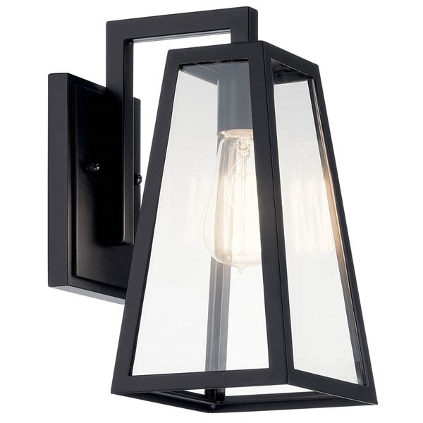 Kichler Delison Outdoor Wall Outdoor Wall Lights Kichler Black 6.5x11.5