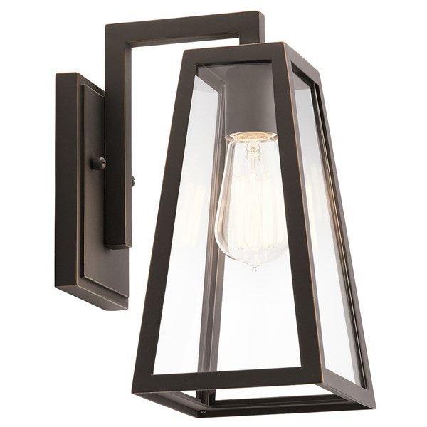 Kichler Delison Outdoor Wall Outdoor Wall Lights Kichler Rubbed Bronze 6.5x11.5