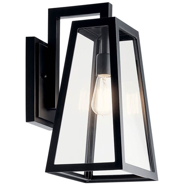 Kichler Delison Outdoor Wall Outdoor Wall Lights Kichler Black 9.5x16.75