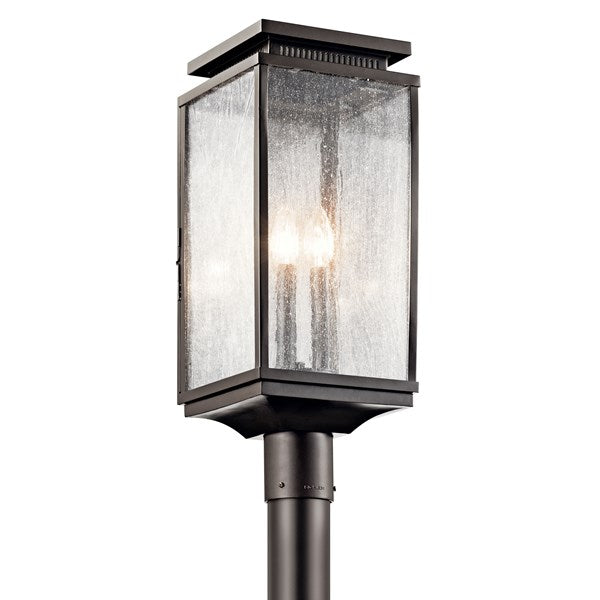 Kichler Manningham  Outdoor Post Lantern Pier & Post Mount Lights Kichler Olde Bronze 8.5x21 