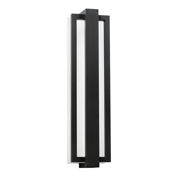 Kichler Sedo  Outdoor Wall Outdoor Wall Lights Kichler Satin Black 6x24.25 