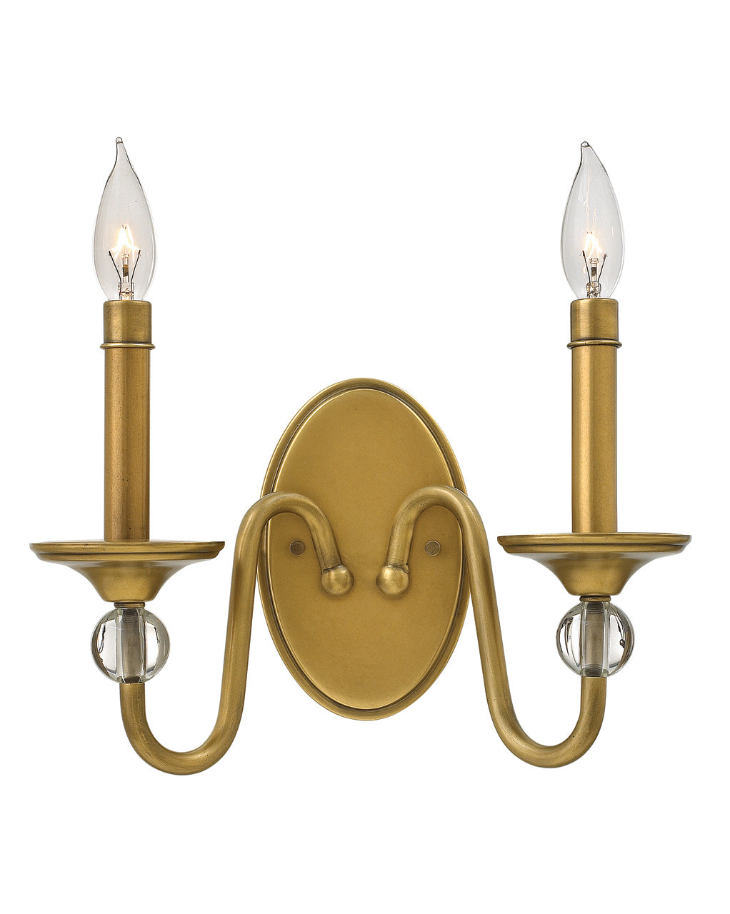 Hinkley Eleanor Sconce Wall Sconces Hinkley Heritage Brass 6.25x12.75x9.0 