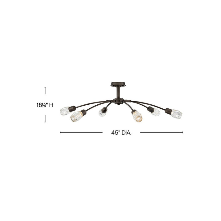 Fredrick Ramond Atera Chandelier