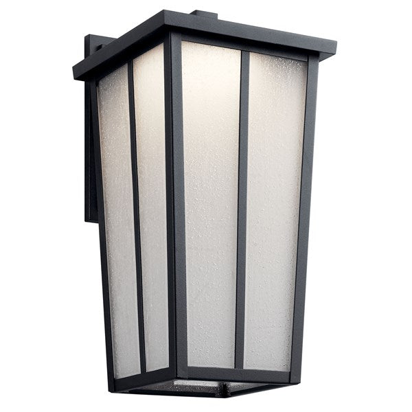 Kichler Amber Valley  Outdoor Wall Outdoor l Wall Kichler Textured Black 8.75x17.25 