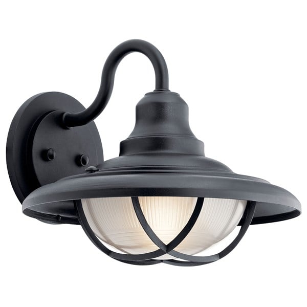 Kichler Harvest Ridge  Outdoor Wall Outdoor Wall Lights Kichler Textured Black 15x12.5 