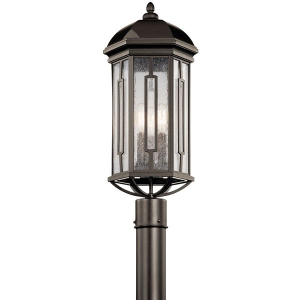 Kichler Galemore  Outdoor Post Lantern Outdoor l Post/Pier Mounts Kichler Olde Bronze 9.5x23 