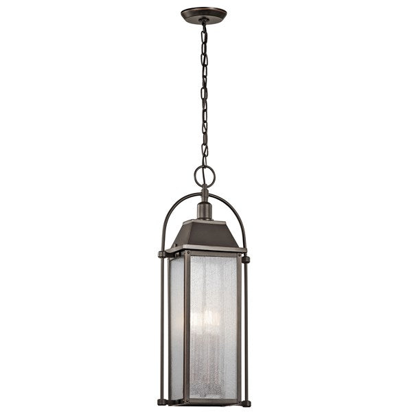 Kichler Harbor Row  Outdoor Hanging Pendant Outdoor Hanging Lights Kichler Olde Bronze 6x25.75 