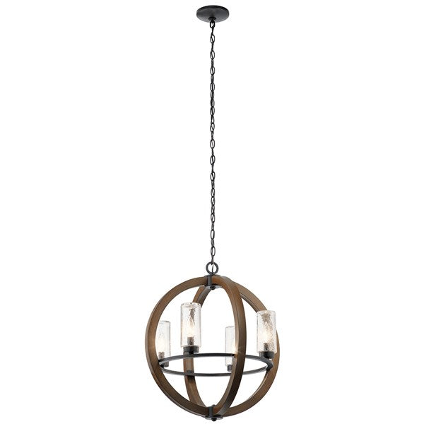 Kichler Grand Bank Outdoor Chandelier Outdoor Wall Lights Kichler Auburn Stained Finish 20x23