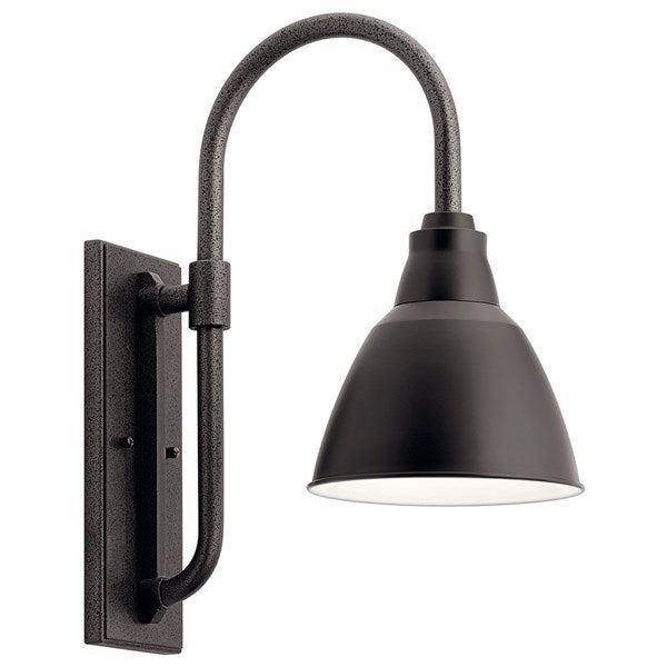 Kichler Pellinord Outdoor Wall Outdoor Wall Lights Kichler Black 8x19