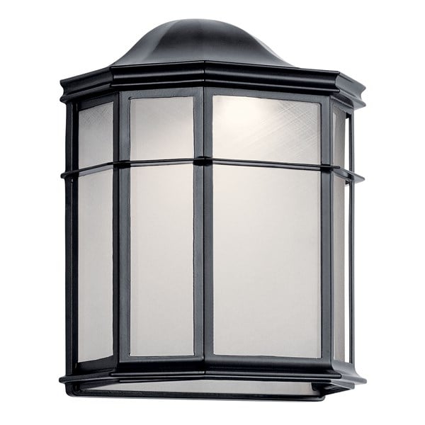 Kichler Kent  Outdoor Wall Outdoor Wall Lights Kichler Black 7.75x9.75 