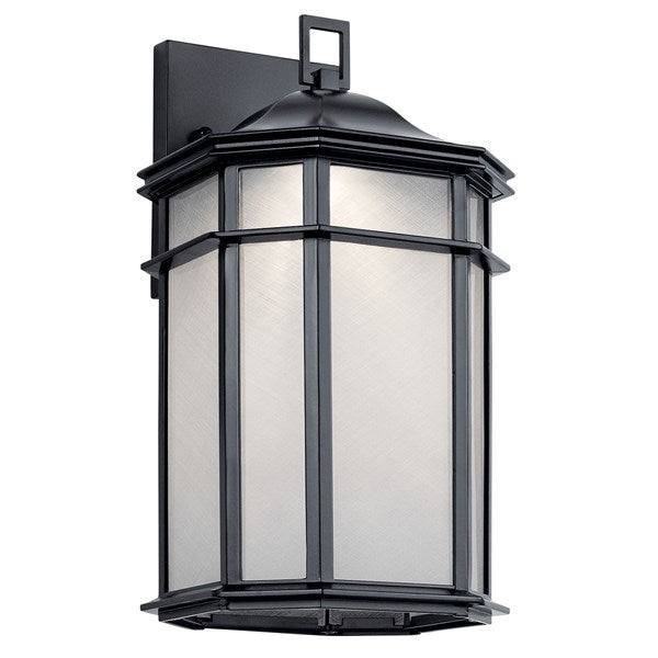 Kichler Kent  Outdoor Wall Outdoor Wall Lights Kichler Black 7.75x14.5 