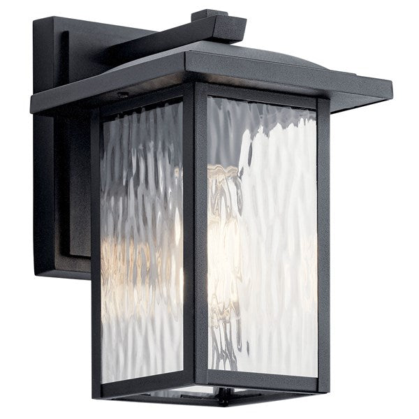 Kichler Capanna Outdoor Wall Outdoor Wall Lights Kichler Textured Black 6.5x10.25