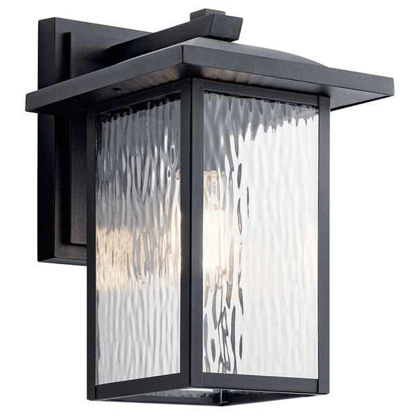 Kichler Capanna Outdoor Wall Outdoor Wall Lights Kichler Textured Black 8.5x13.25