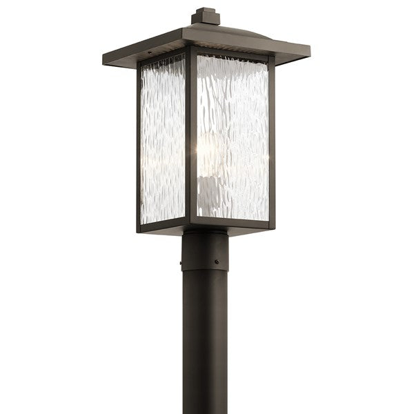 Kichler Capanna  Outdoor Post Lantern Pier & Post Mount Lights Kichler Olde Bronze 10.5x18.25 