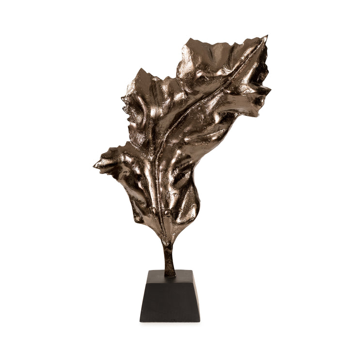 Howard Elliott Whispering Leaf Sculpture