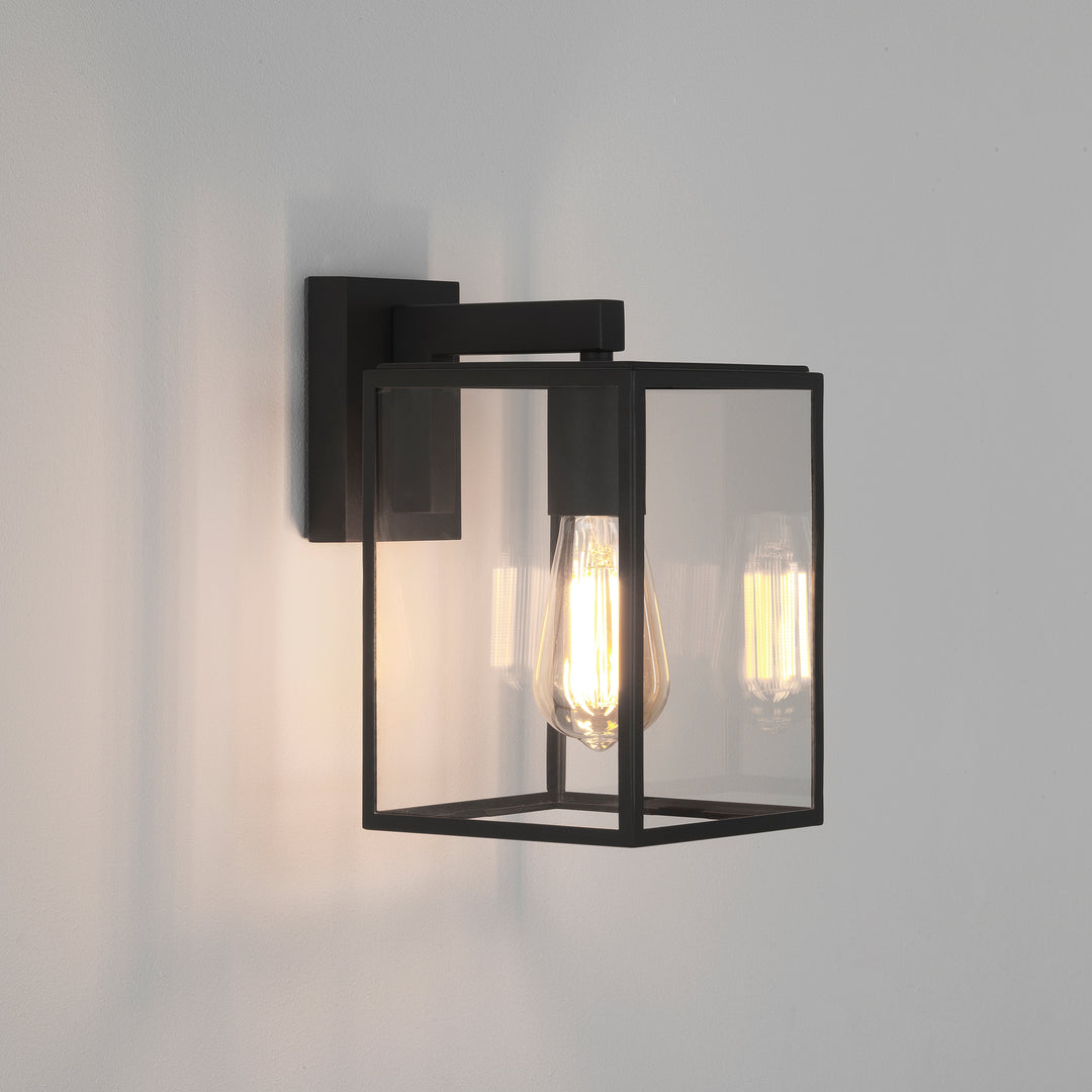 Astro Lighting Box Lantern 270 - Textured Black