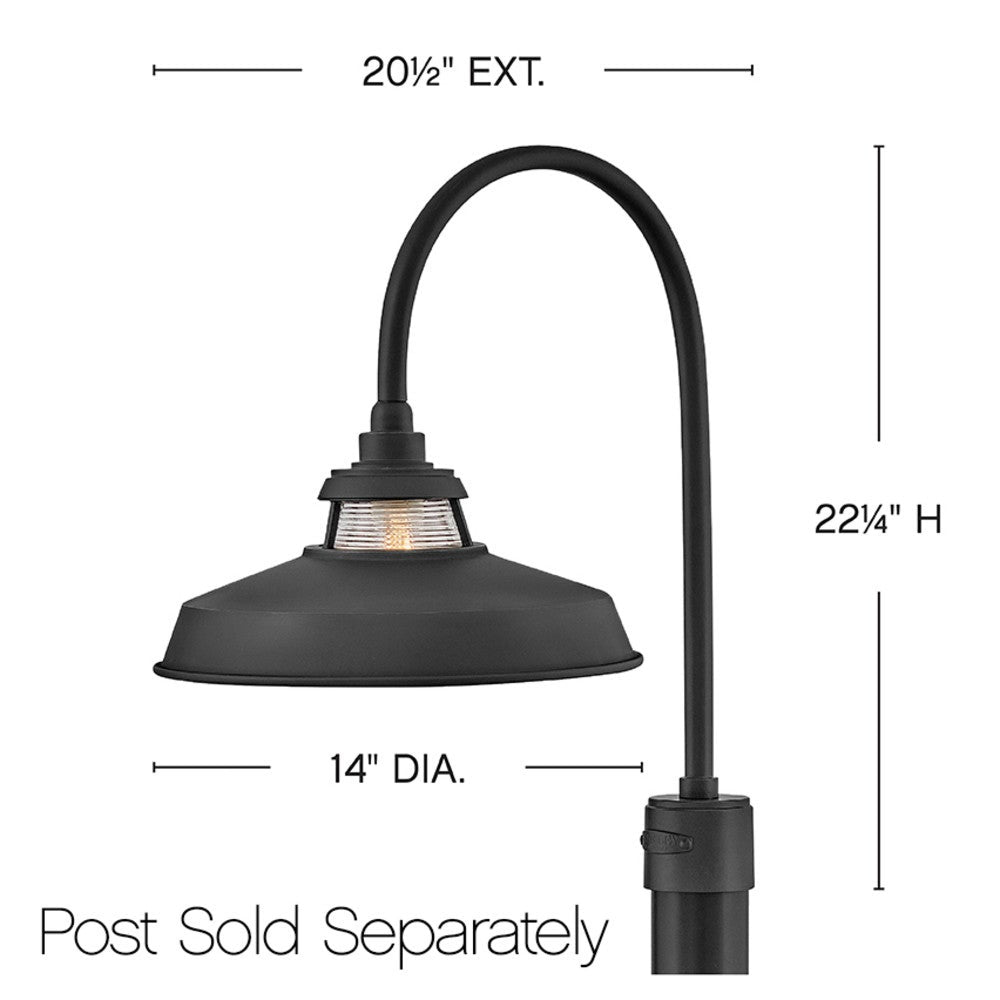 Hinkley Troyer Outdoor Post Mount Lantern