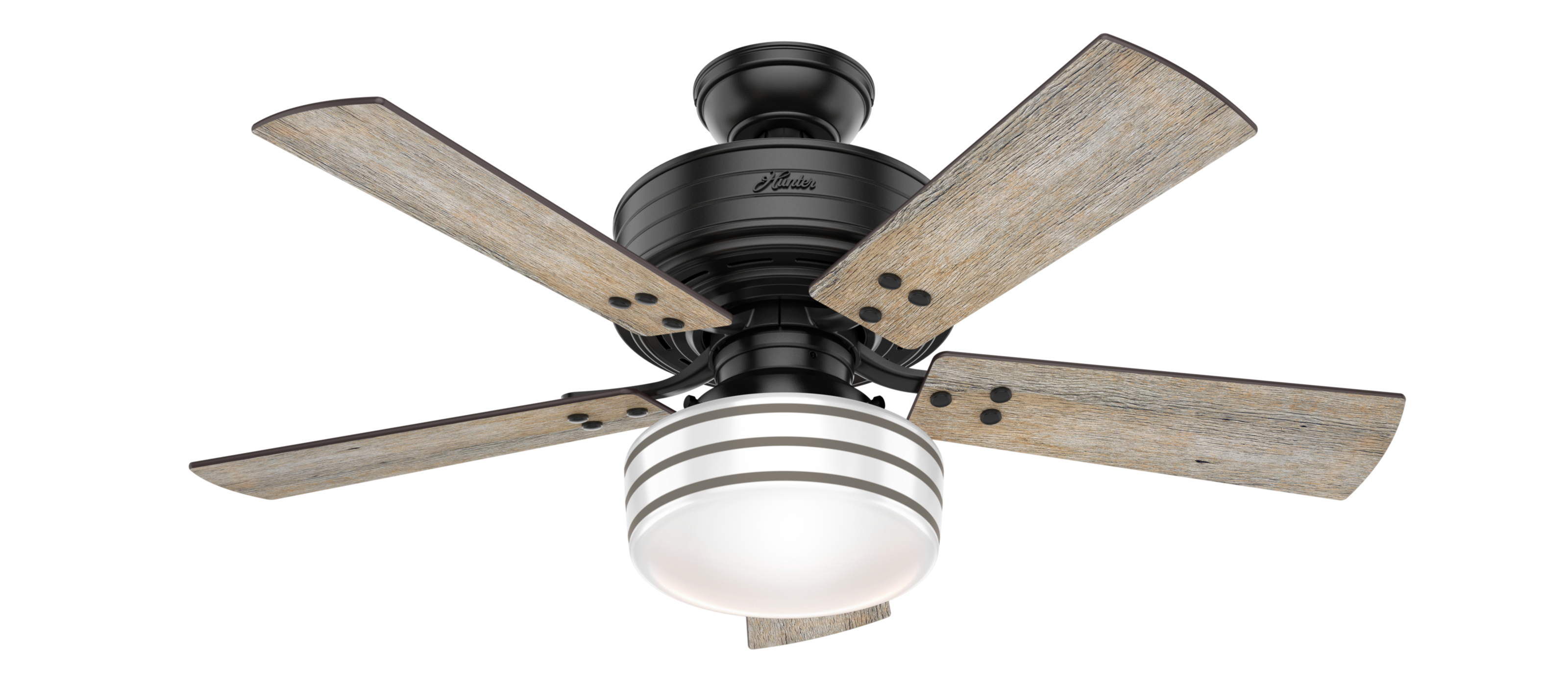 Hunter 44 inch Cedar Key Ceiling Fan with LED Light Kit and Handheld Remote