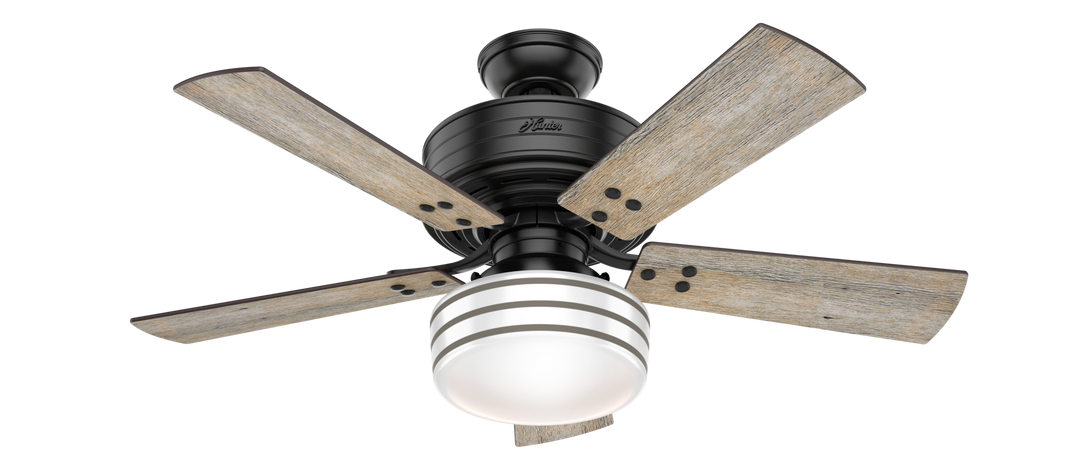 Hunter 44 inch Cedar Key Ceiling Fan with LED Light Kit and Handheld Remote