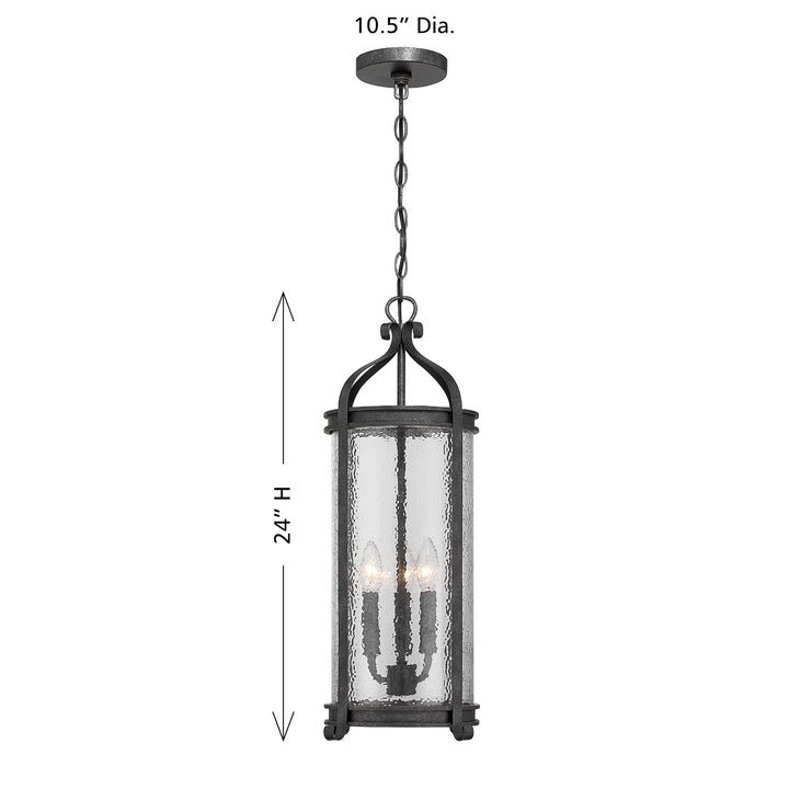 Savoy House Preston 3-Light Outdoor Hanging Lantern - Model 5-110-337