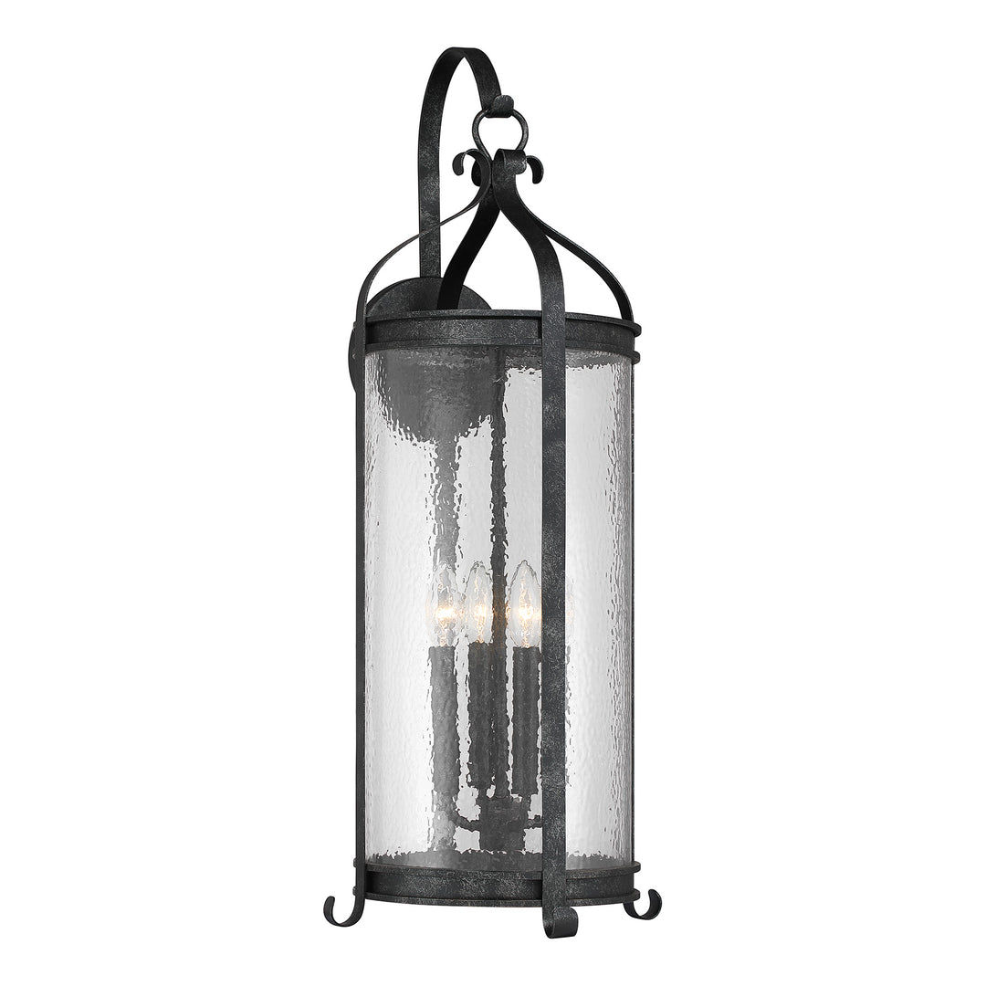 Savoy House Preston Outdoor Wall Lantern in Iron Oxide