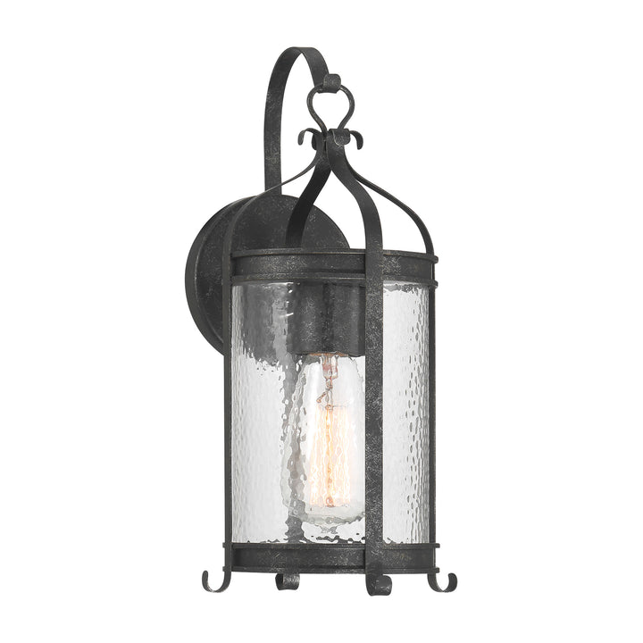 Savoy House Preston Outdoor Wall Lantern in Iron Oxide