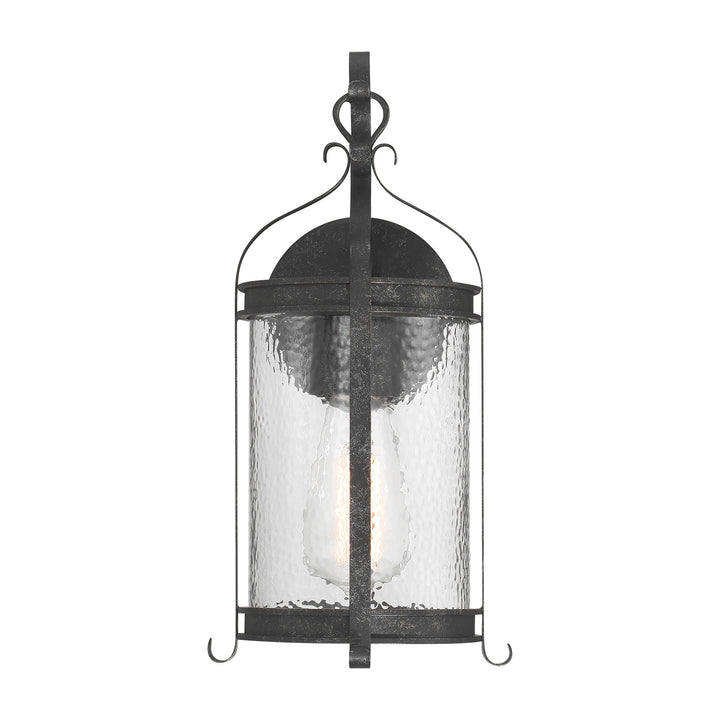Savoy House Preston Outdoor Wall Lantern in Iron Oxide