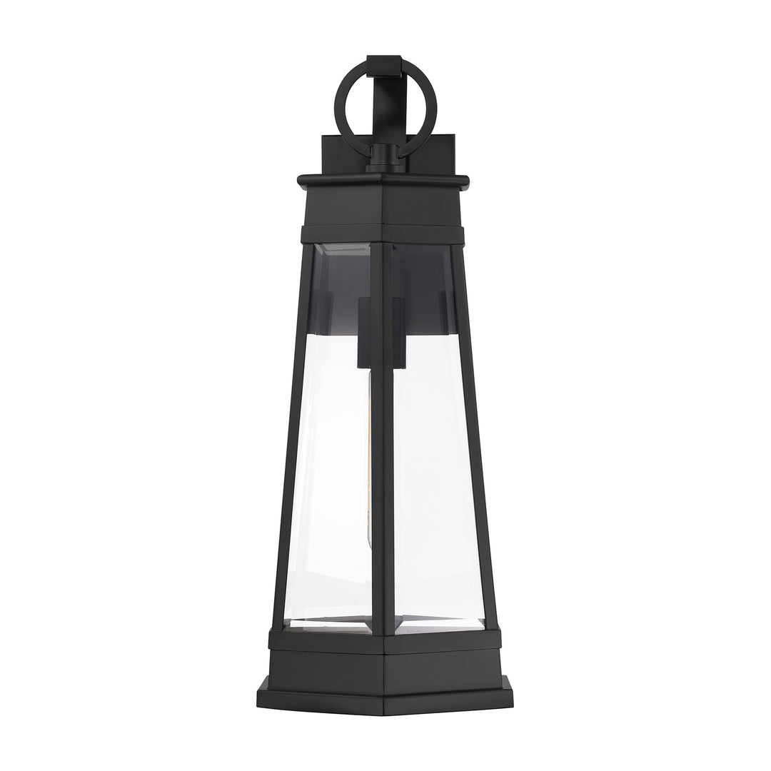 Savoy House Payne Outdoor Wall Lantern in Matte Black