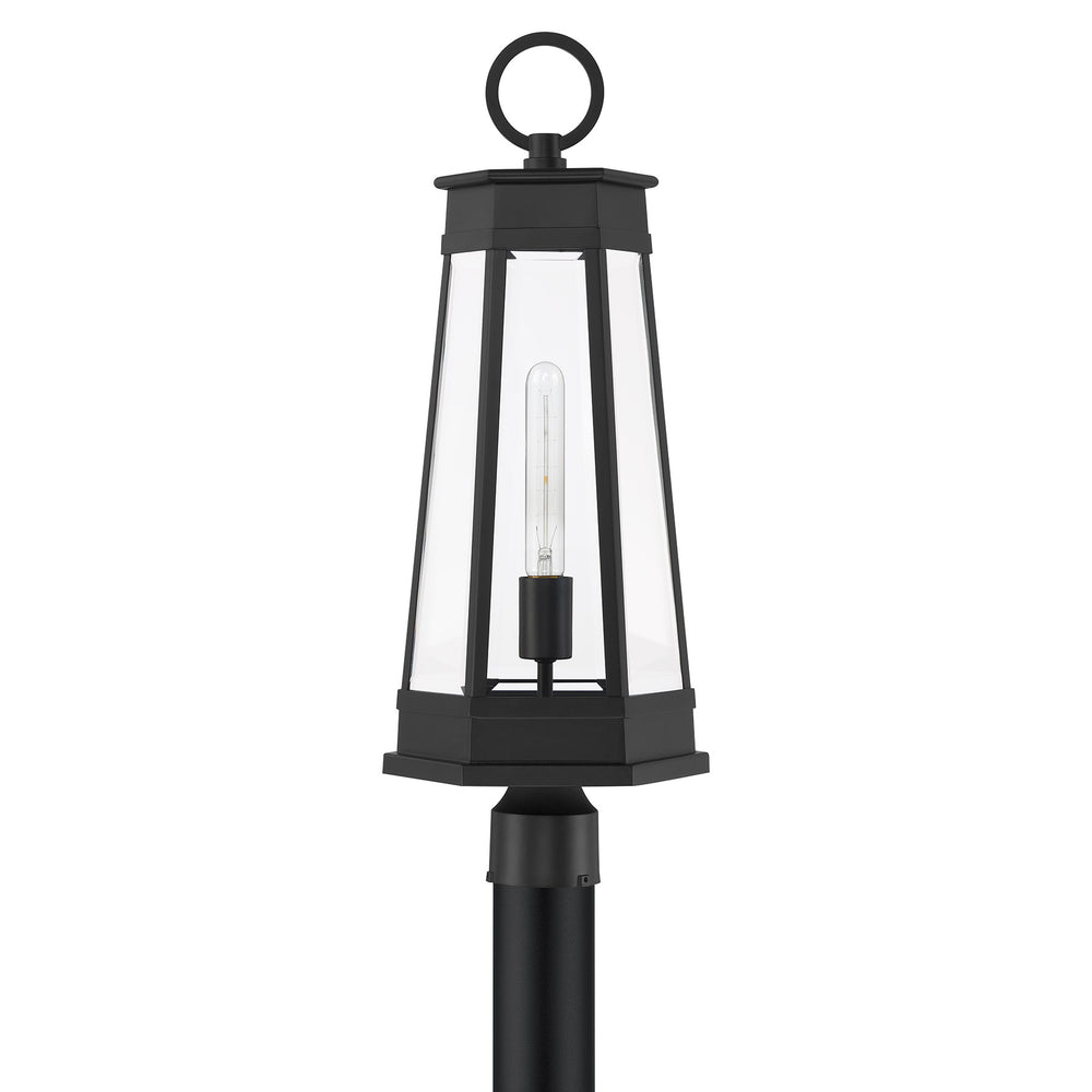 Savoy House Payne 1-Light Outdoor Post Lantern - Model 5-209-BK
