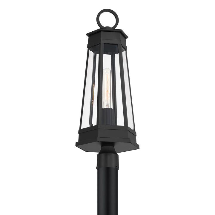 Savoy House Payne 1-Light Outdoor Post Lantern - Model 5-209-BK