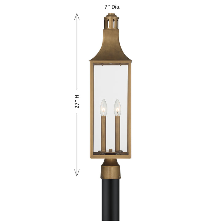 Savoy House Lancaster 2-Light Outdoor Post Lantern - Model 5-225-273