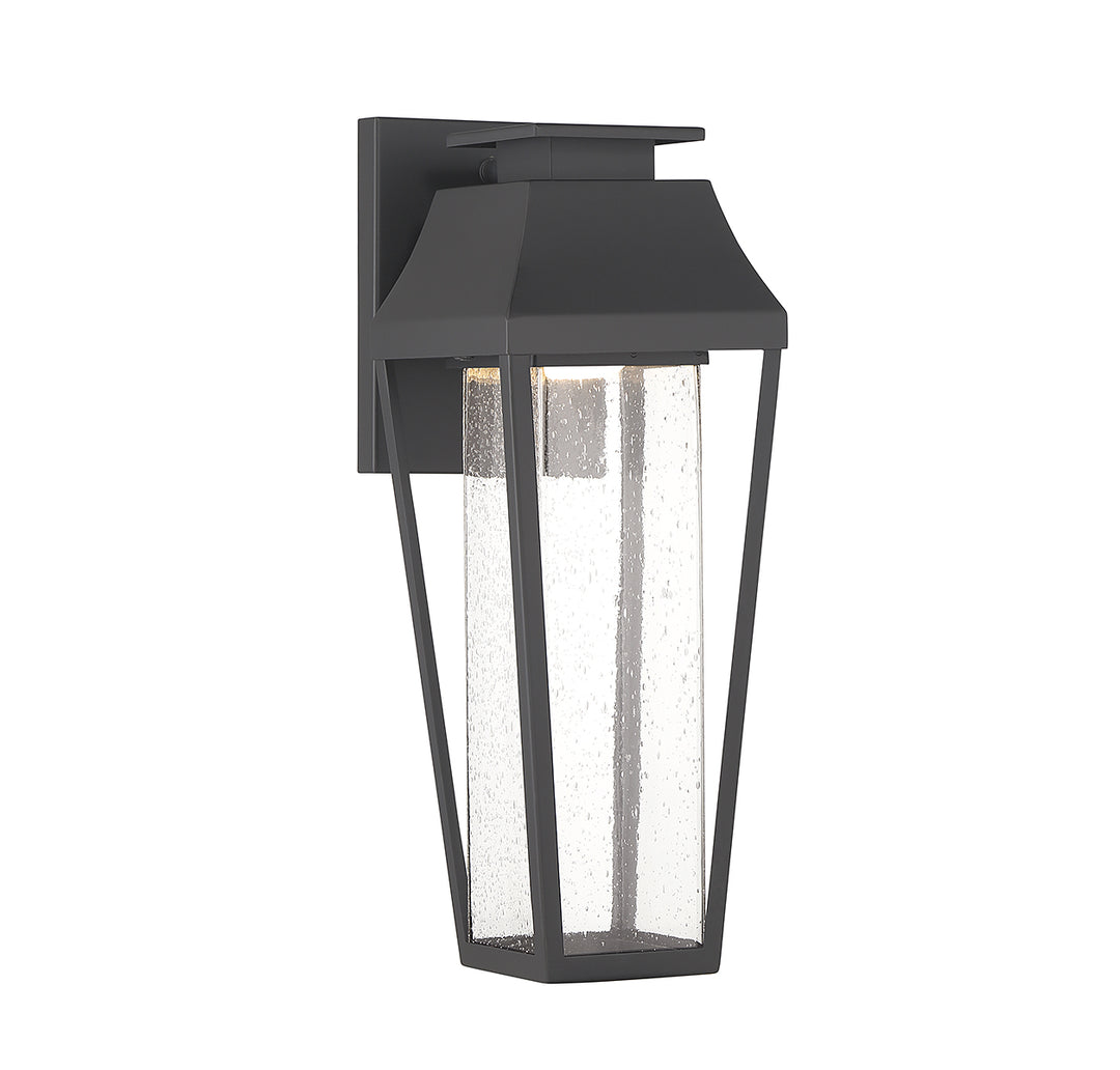 Savoy House Brookline Outdoor Wall Lantern in Matte Black