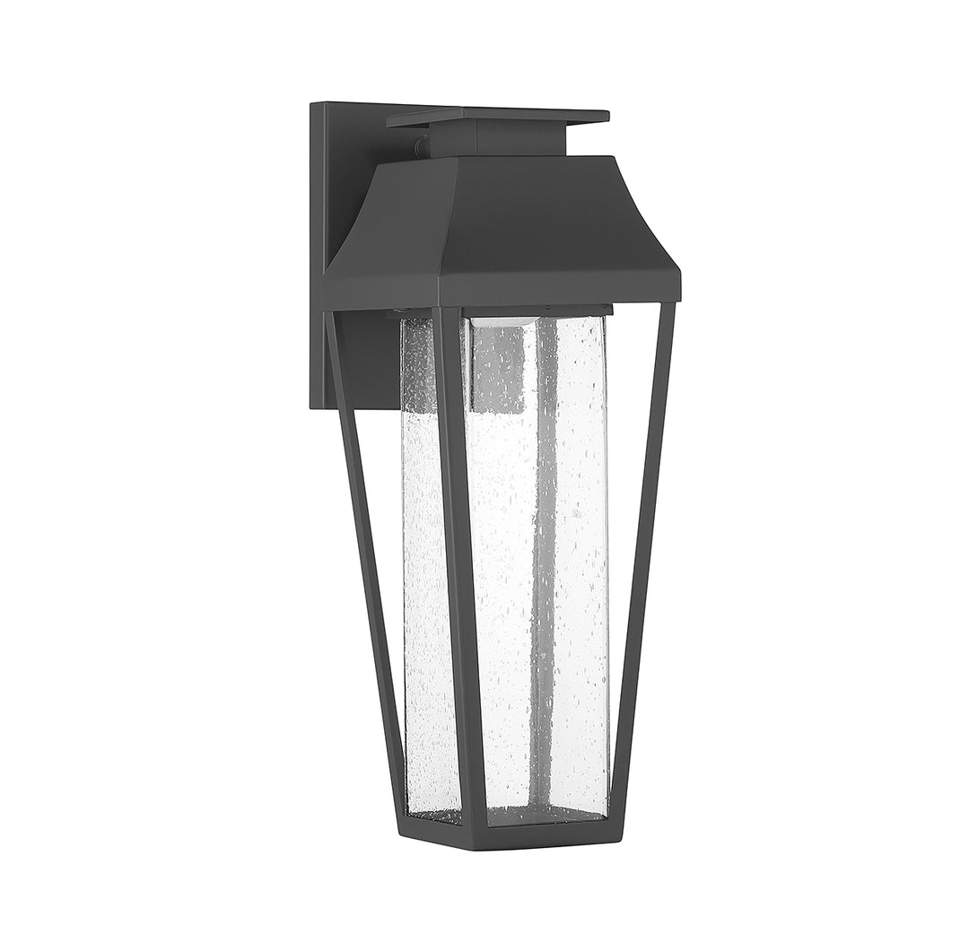 Savoy House Brookline Outdoor Wall Lantern in Matte Black