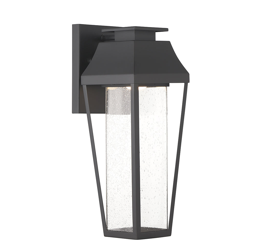 Savoy House Brookline Outdoor Wall Lantern in Matte Black