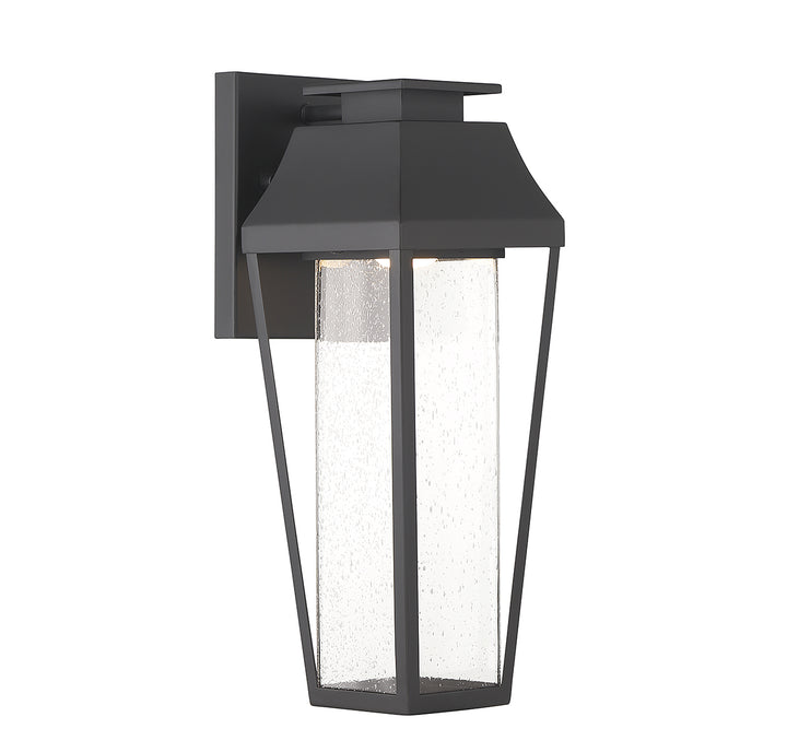 Savoy House Brookline Outdoor Wall Lantern in Matte Black