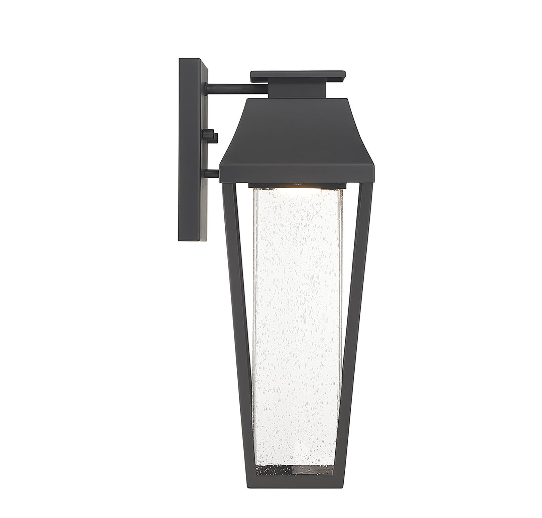 Savoy House Brookline Outdoor Wall Lantern in Matte Black