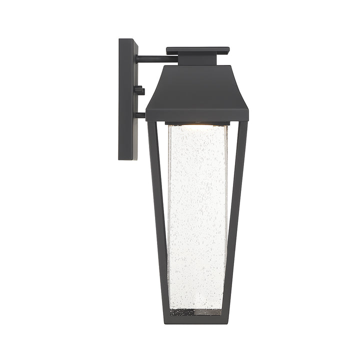 Savoy House Brookline Outdoor Wall Lantern in Matte Black