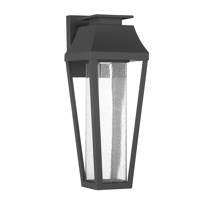 Savoy House Brookline Outdoor Wall Lantern in Matte Black