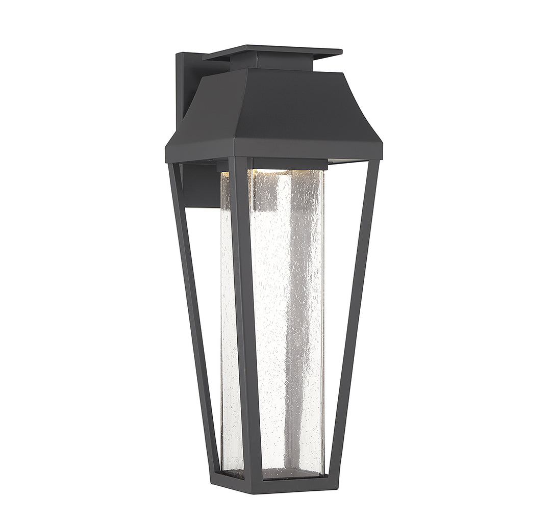Savoy House Brookline Outdoor Wall Lantern in Matte Black
