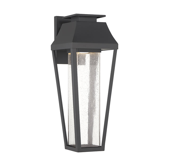 Savoy House Brookline Outdoor Wall Lantern in Matte Black