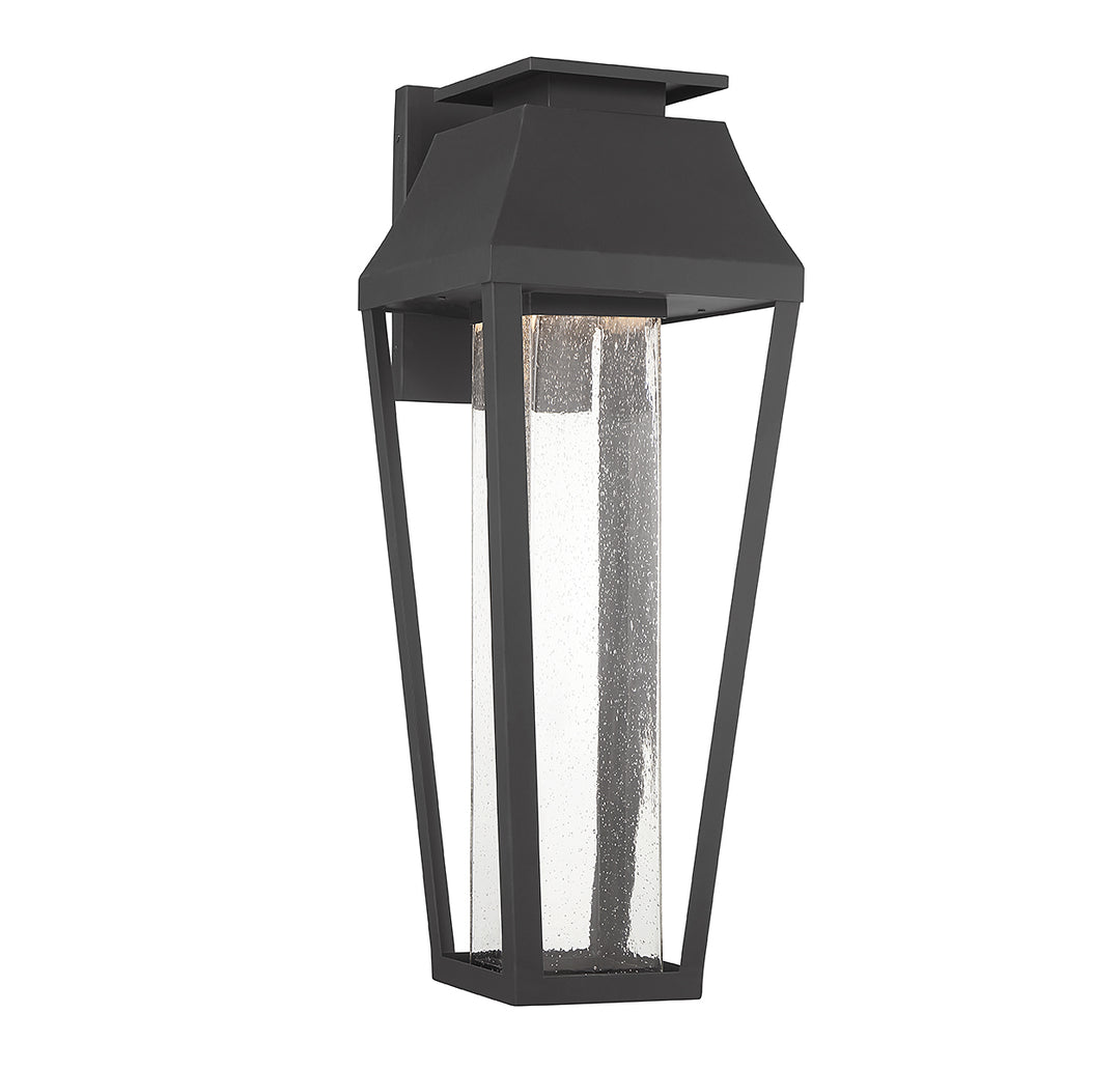Savoy House Brookline Outdoor Wall Lantern in Matte Black