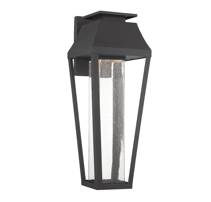Savoy House Brookline Outdoor Wall Lantern in Matte Black