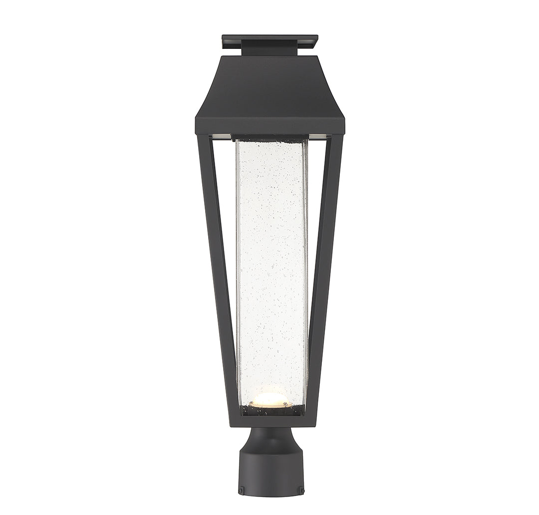 Savoy House Brookline 1-Light Outdoor Post Lantern - Model 5-356-BK