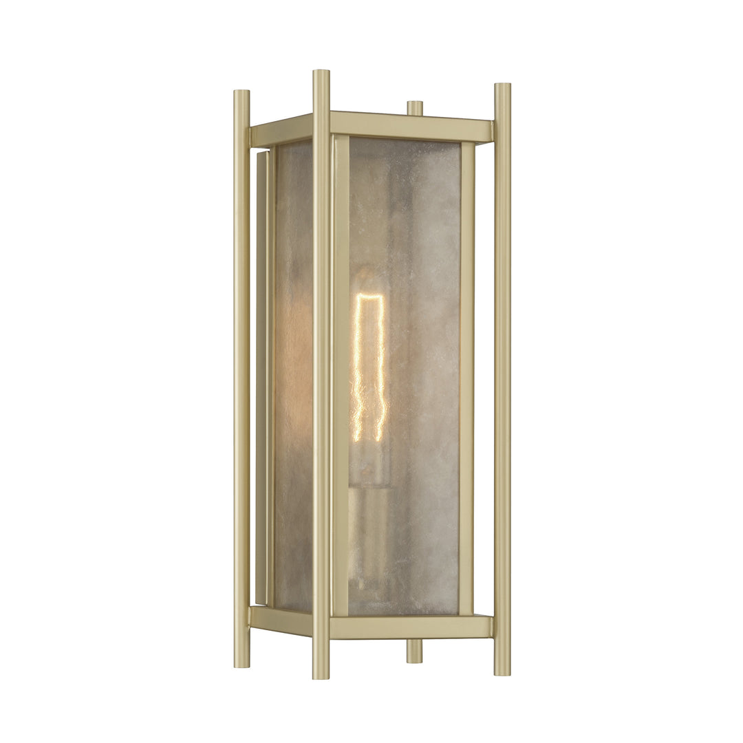 Savoy House Jacobs Outdoor Wall Lantern in Serene Brass