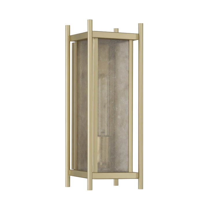 Savoy House Jacobs Outdoor Wall Lantern in Serene Brass