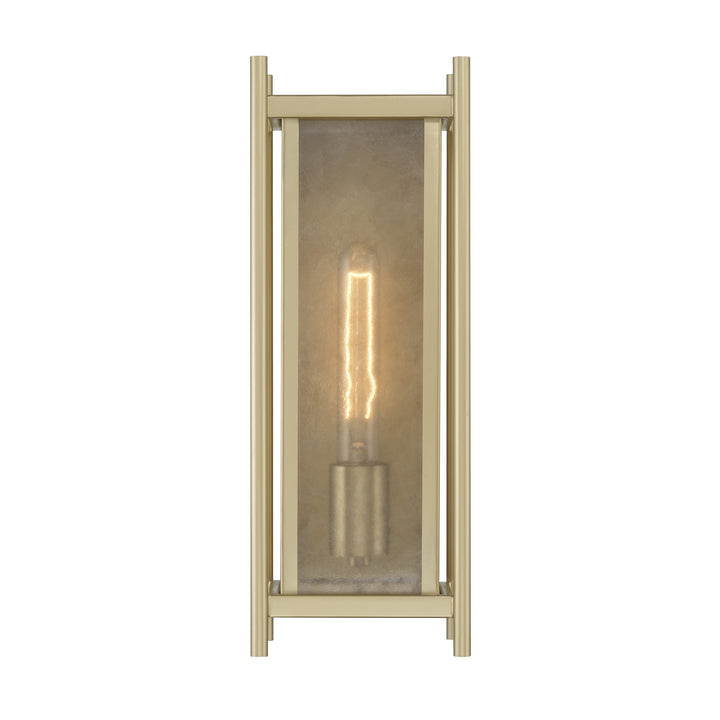 Savoy House Jacobs Outdoor Wall Lantern in Serene Brass