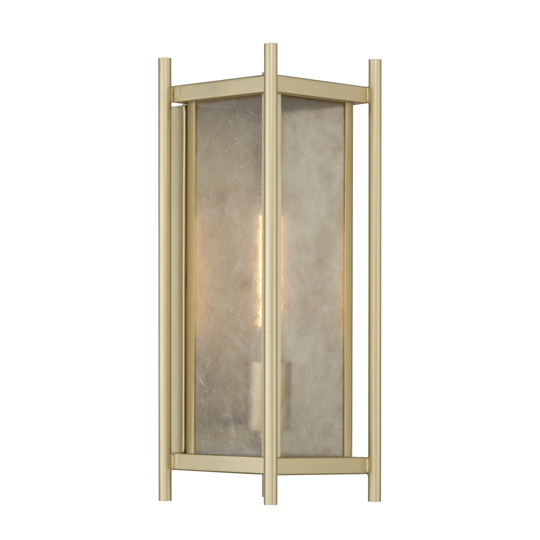 Savoy House Jacobs Outdoor Wall Lantern in Serene Brass